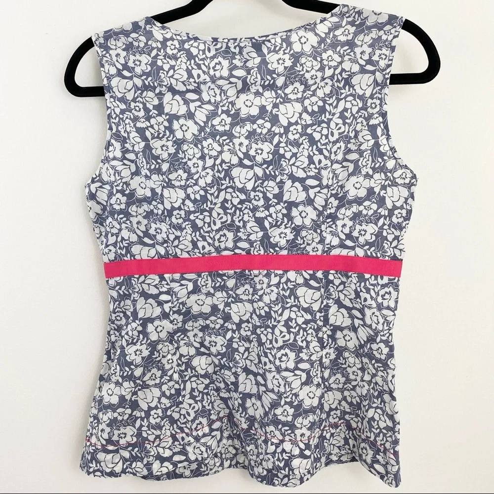 Boden women’s floral sleeveless top size 10 - Picture 6 of 12